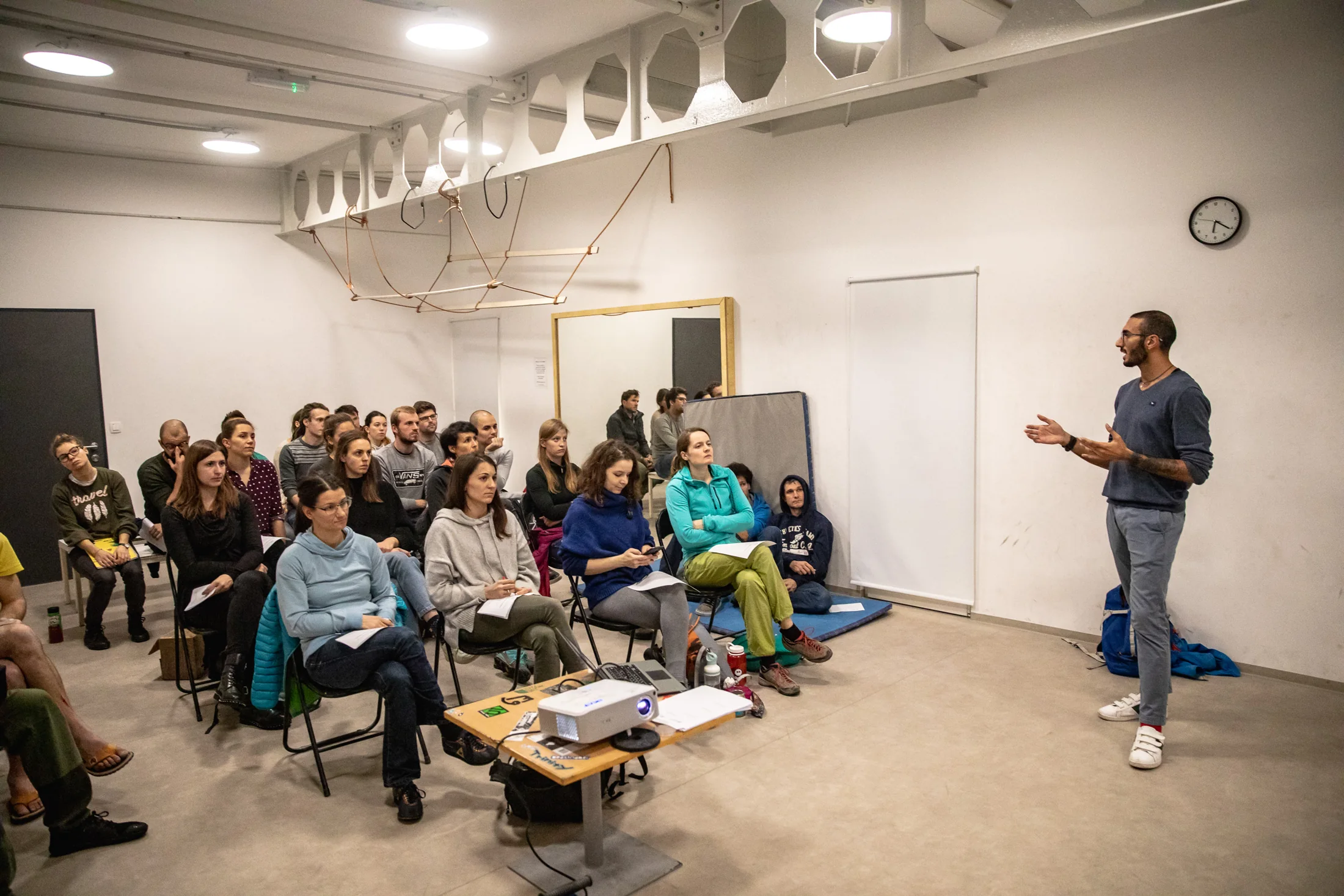 Workshop in progress